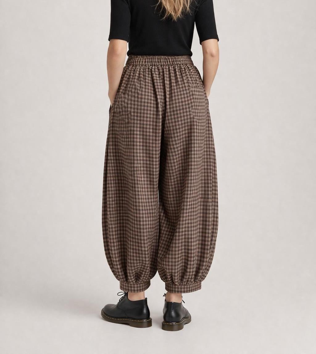 Pants Sewing Pattern, Barrel Leg Pants Pattern, Balloon Pants, Wide Leg Pants Sewig Pattern, Women Sewing Pattern Pants, Baggy Pants Pattern