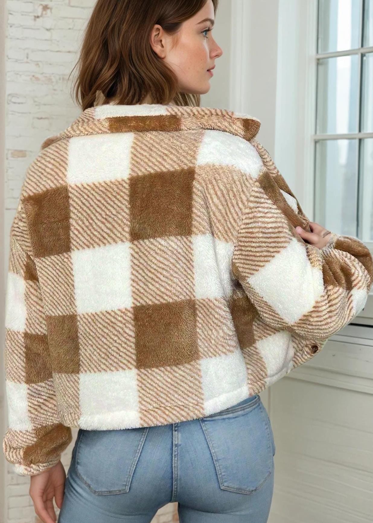Jacket Sewing Pattern, Women Sewing Pattern, Teddy Jacket Pattern, Button Jacket, Beginner Sewing Pattern, Sewing Pattern Jacket Coat