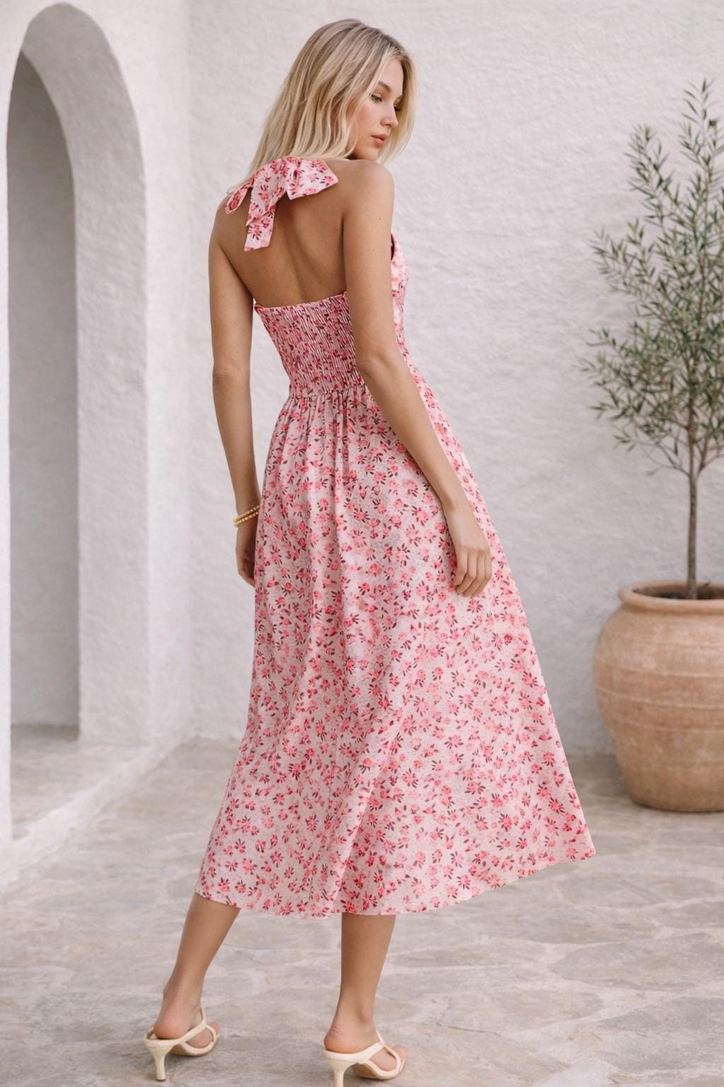 Alyssa Halter Dress Sewing Pattern | Summer Dress Sewing Pattern | Women Pattern | Dress Pattern for Women | Halter Dress | Midi Dress