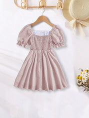 Dress Sewing Pattern for Kids, Dress Pattern, Kids Pattern, Milkmaid Dress Pattern, Beginner Pattern, Sewing Pattern Toddlers, PDF Pattern