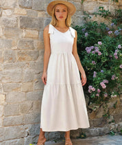 Summer Dress Sewing Pattern | Dress Pattern | Sewing Patterns | Women Patterns | Tiered Dress | Summer Dress | Beginner Sewing Pattern Dress