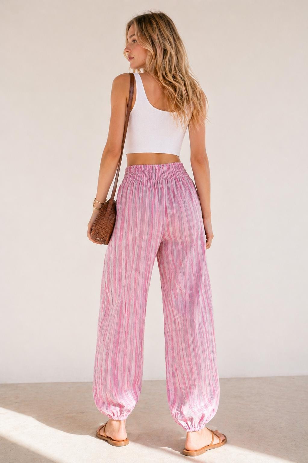 Nina Pants Sewing Pattern | XS-XXXL | Harem Pants | Comfy Pants Pattern | Balloon Pants | Beginner Sewing Pattern | High Waist Pants