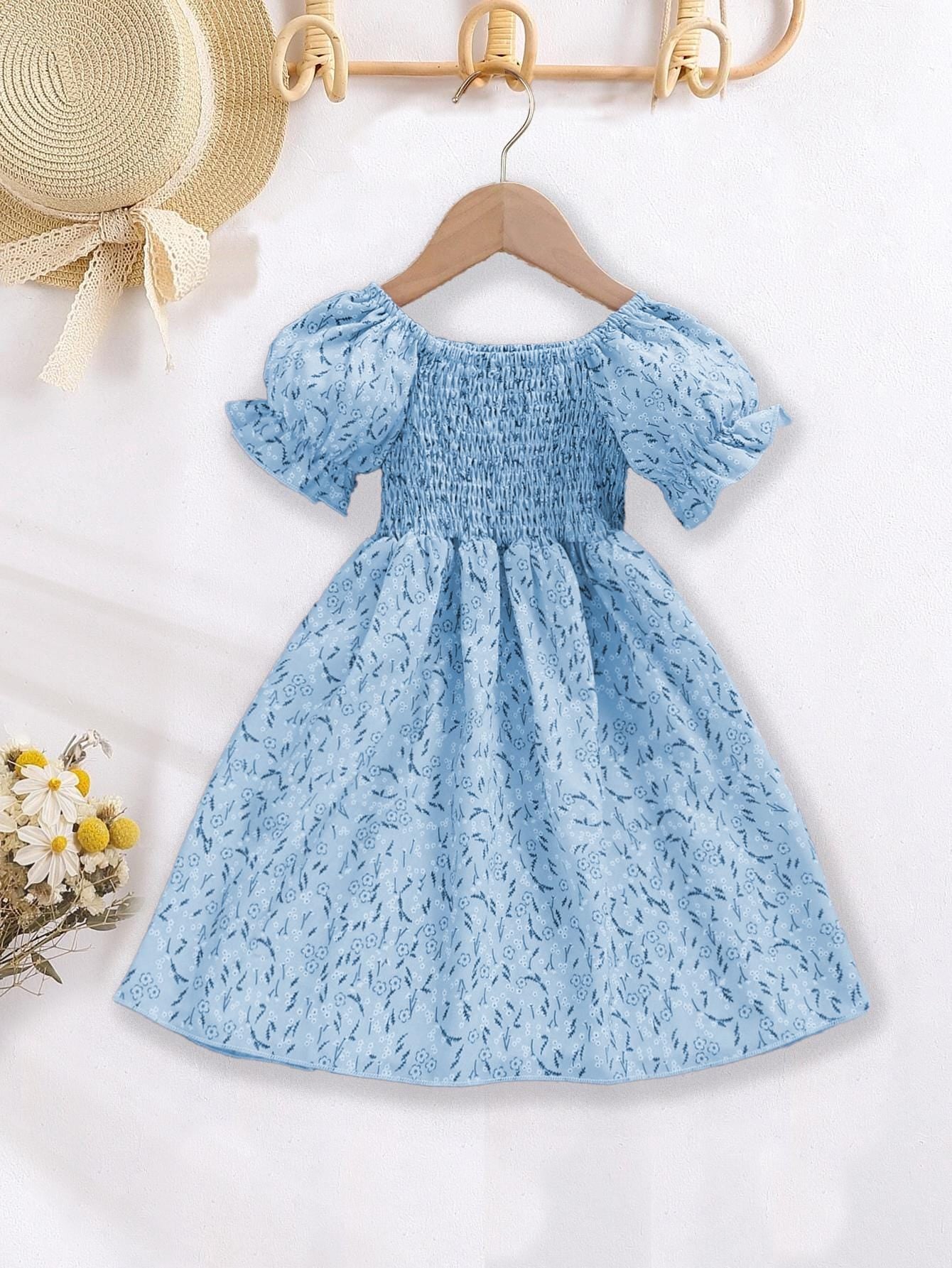Dress Sewing Pattern for Kids, Dress Pattern, Kids Pattern, Summer Dress Pattern, Beginner Pattern, Sewing Pattern Toddlers, PDF Pattern