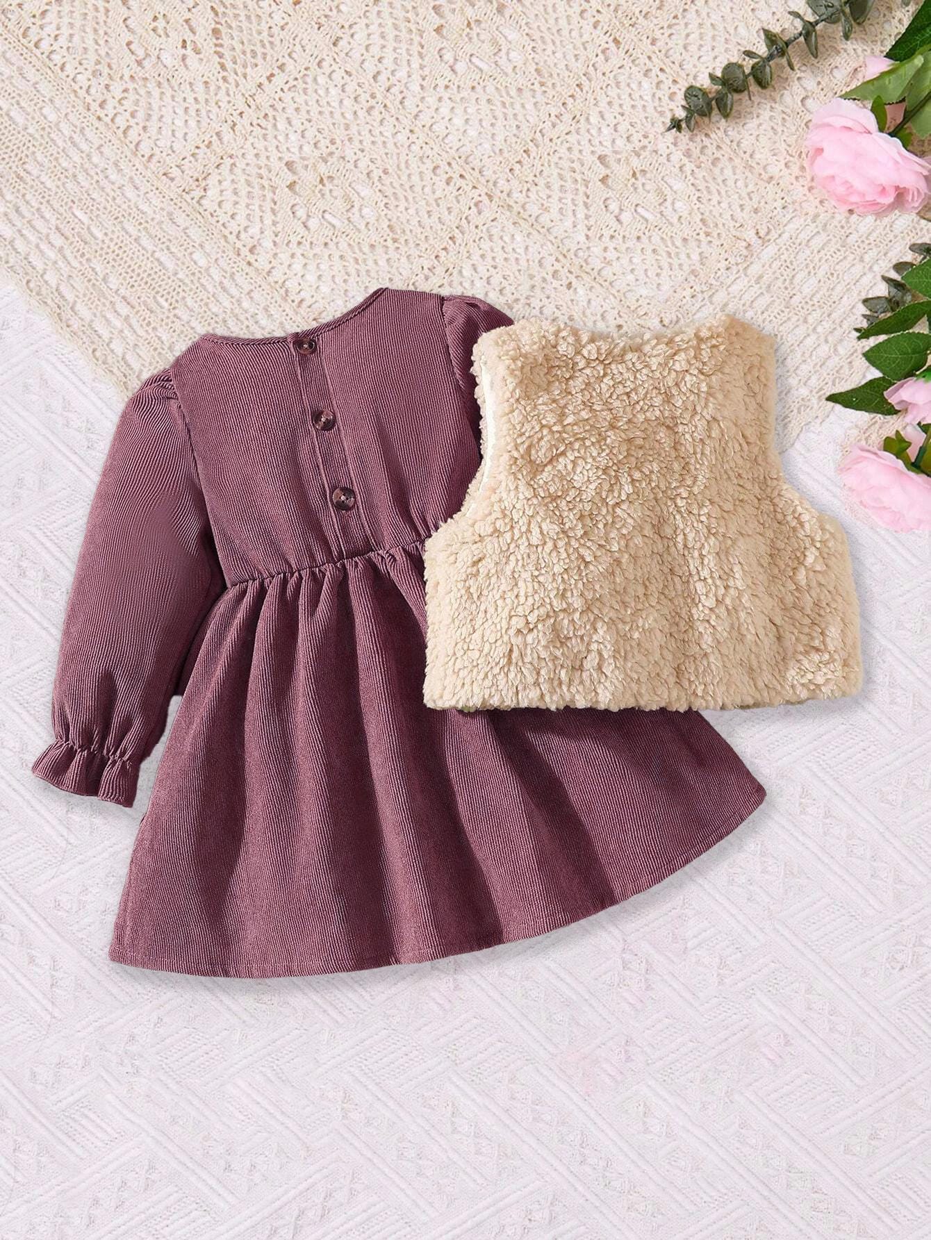 Dress and Vest Pattern for Kids, Vest Pattern, Kids Pattern, PDF Pattern, Beginner Pattern, Sewing Pattern Toddlers, Dress Sewing Pattern