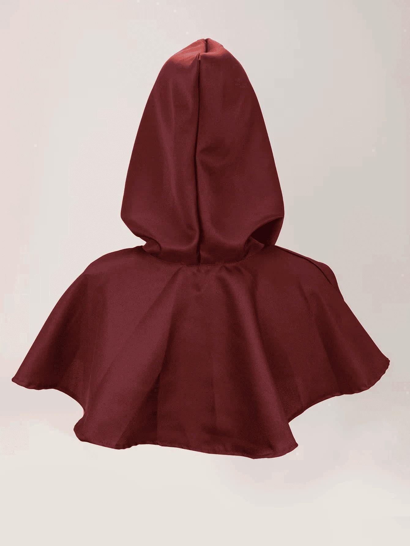 Hooded Capelet Pattern, Cape with Hoodie Sewing Pattern, Cape Pattern, Capelet Pattern, Medieval Dress Pattern, Cosplay Cloak Sewing Pattern