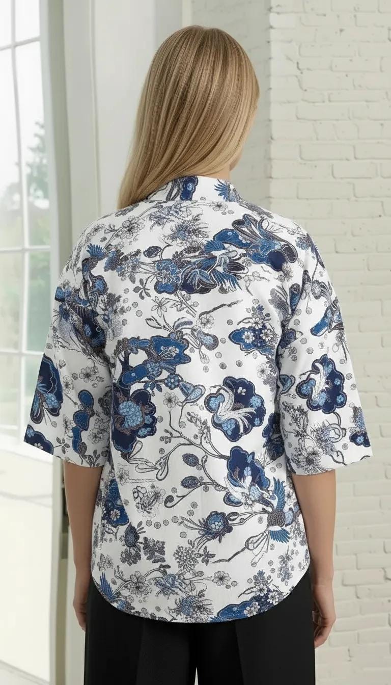 Kimono Sewing Pattern, Short Kimono Pattern for Women, Kimono Pattern, Sewing Pattern for Women, Women Shirt Pattern, Robe Pattern