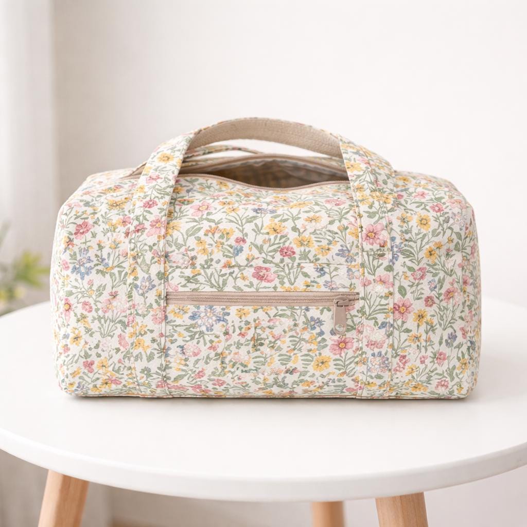 Mini Duffle Bag Pattern | Make Up Bag Sewing Pattern | Beginner Pattern | Travel Bag Pattern |  Bag Sewing Pattern | Beginner Bag Pattern