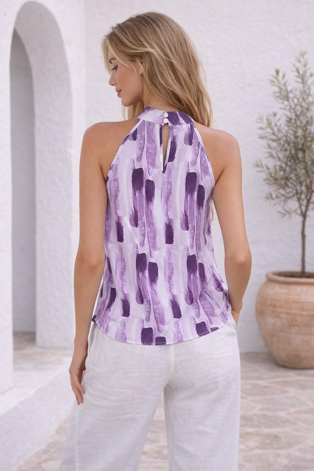 Halter Neck Top Sewing Pattern | Top Pattern | Women Sewing Pattern | Blouse Pattern | Halter Top Sewing Pattern | Top Blouse Women Sewing