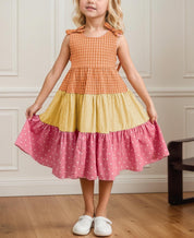 Dress Sewing Pattern for Kids, Dress Pattern, Kids Pattern, Long Dress Pattern, Beginner Pattern, Sewing Pattern Toddlers, PDF Pattern