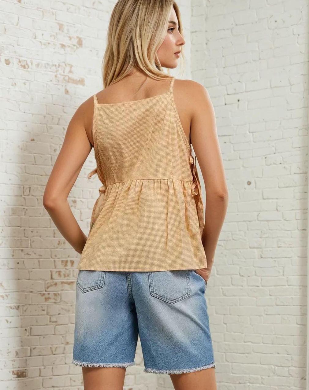 Side Tie Blouse Sewing Pattern | Women Sewing Pattern | Blouse Pattern |Tie Top Pattern | Sewing Patterns for Beginner Top | Peplum Blouse