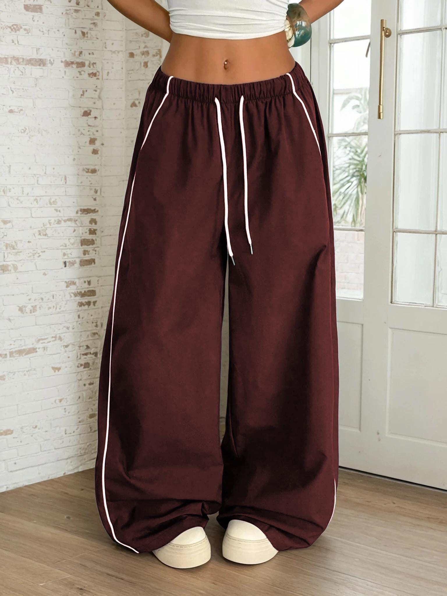 Wide Leg Joggers Sewing Pattern, Baggy Joggers Pattern, Wide Leg Pants, Sweatpants Pattern, Pants Sewing Pattern, Wide Leg Pants Pattern