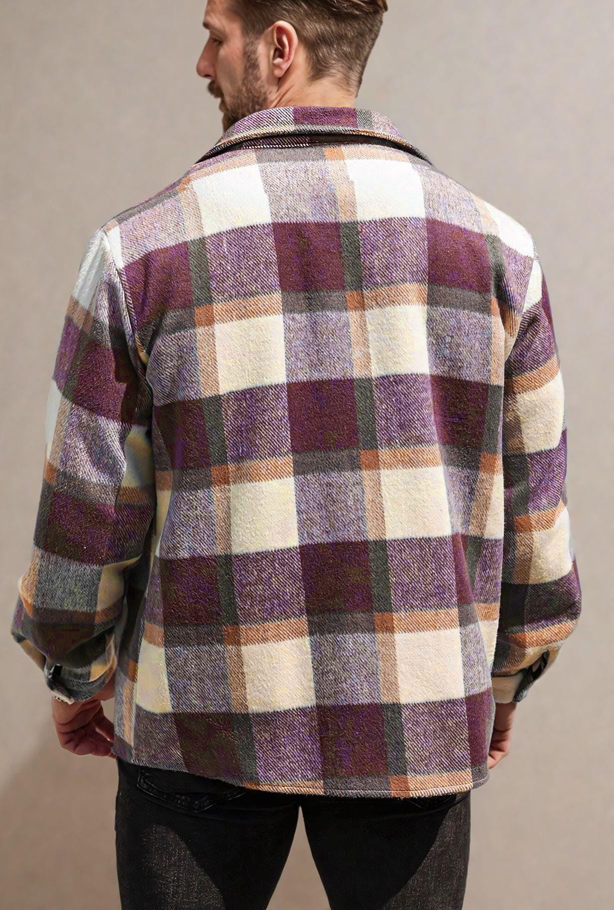 Men Jacket Pattern, Shirt Jacket Sewing Pattern for Men, Men Sewing Pattern, Shirt Pattern Men, Men Pattern, Sewing Pattern Jacket Shirt Men