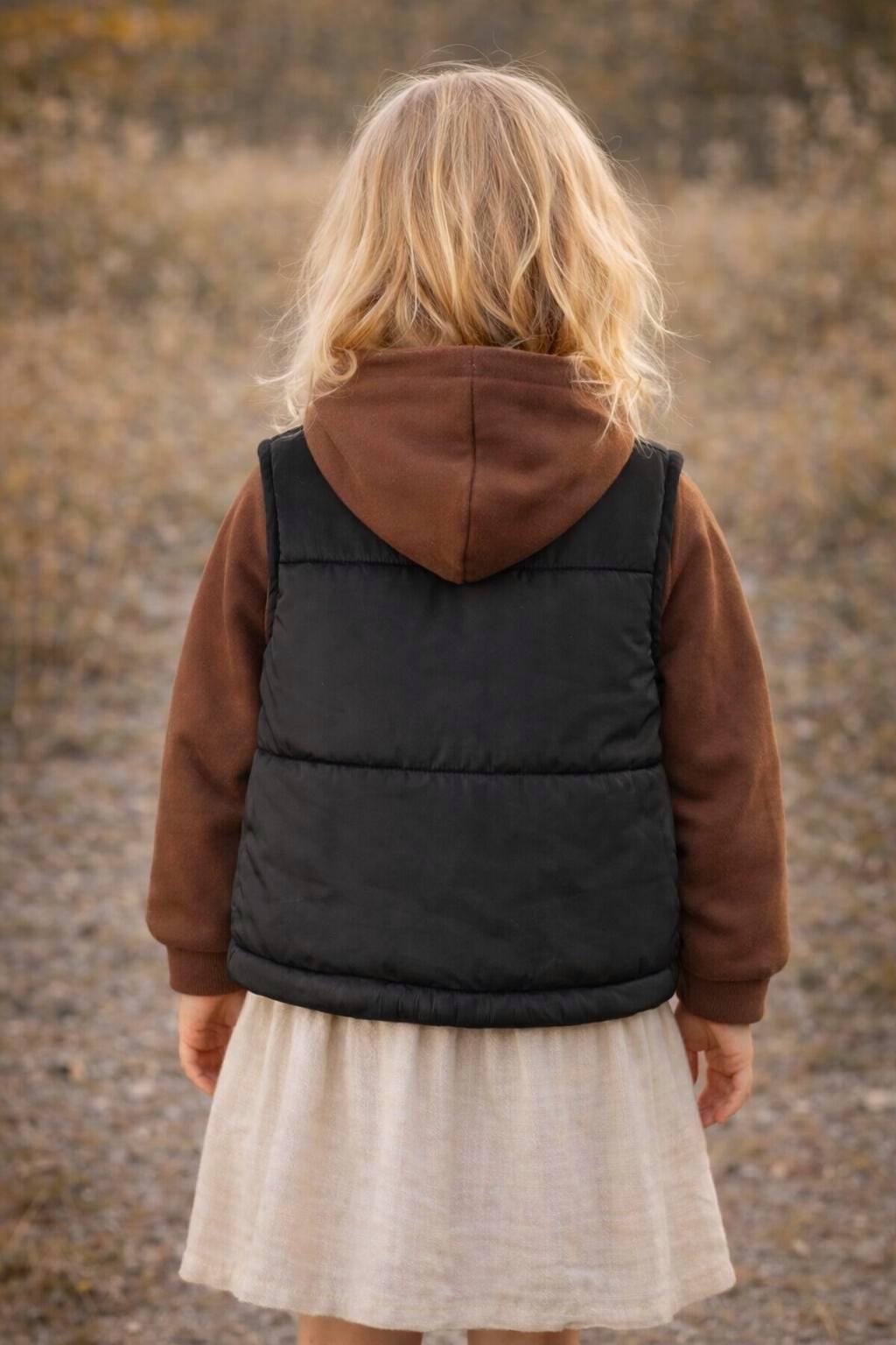 Puffer Vest Sewing Pattern for Kids, Puffer Vest, Kids Pattern, PDF Pattern, Beginner Pattern, Sewing Pattern Toddlers, Kids Jacket Pattern