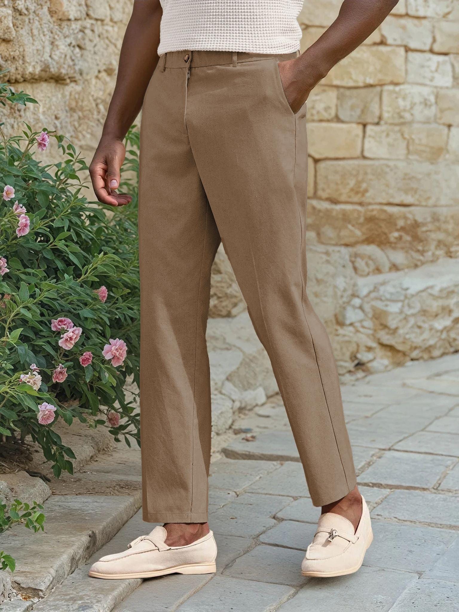 Pants Sewing Pattern for Men | Men Trousers Pattern | Men Sewing Pattern Pants, Straight Pants for men, Men's Sewing Pattern Trousers