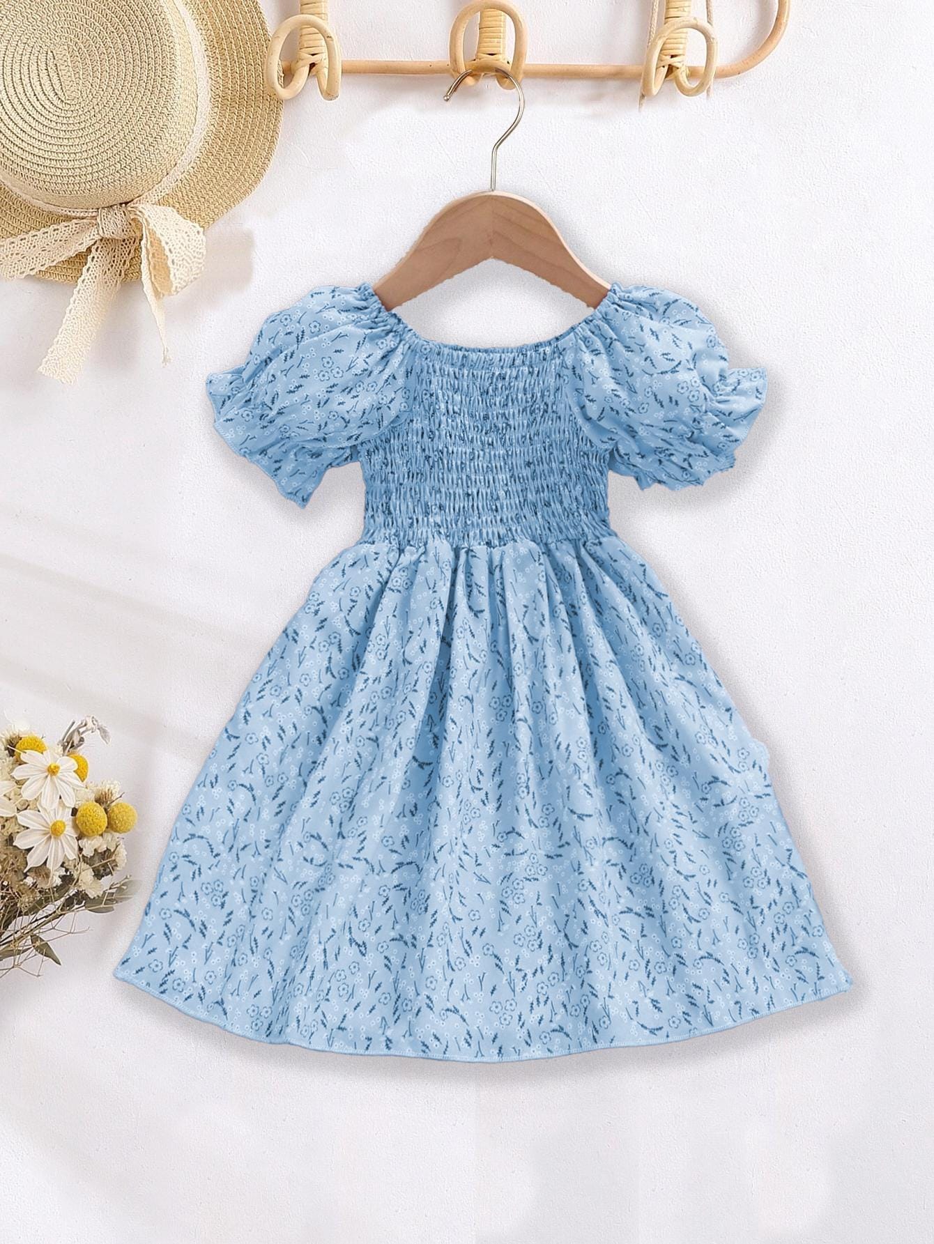 Dress Sewing Pattern for Kids, Dress Pattern, Kids Pattern, Summer Dress Pattern, Beginner Pattern, Sewing Pattern Toddlers, PDF Pattern