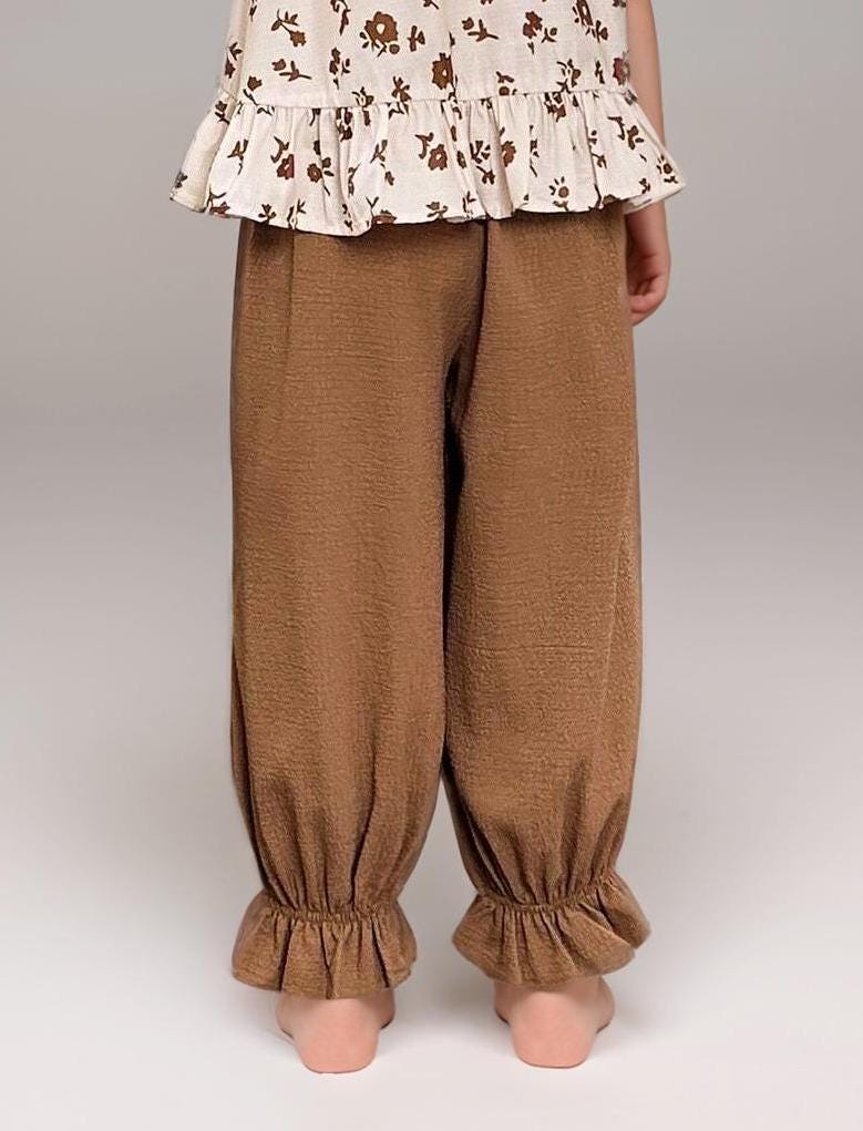 Pants Sewing Pattern for Kids, Elastic Waistband Pants Pattern, Kids Pattern, PDF Sewing Pattern, Beginner Pattern, Joggers Pants Pattern