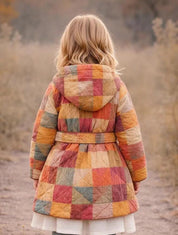Coat Sewing Pattern for Kids, Girl Coat Pattern, Kids Pattern, PDF Pattern, Beginner Pattern, Sewing Pattern Toddlers, Quilted Coat Pattern