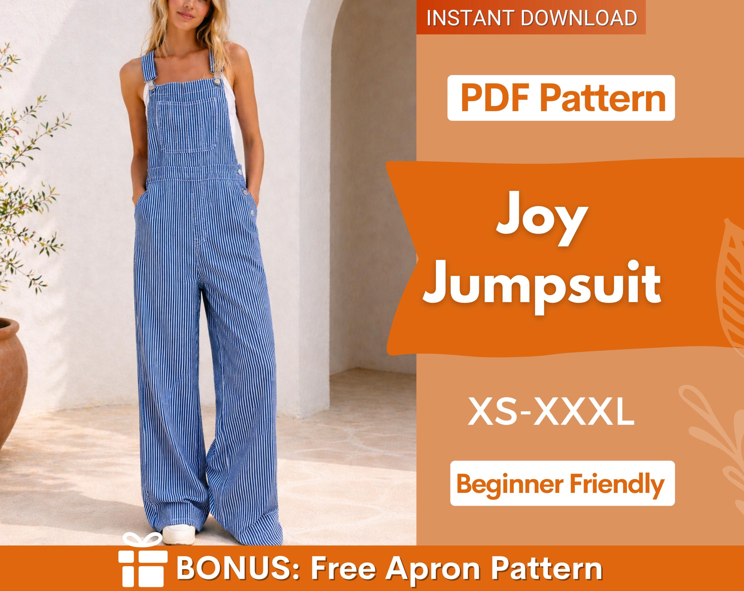 Jumpsuit Sewing Pattern | Overalls Sewing Patterns | Women Pattern| Jumpsuit Pattern | Romper Pattern