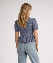 Lola Blouse Sewing Pattern | Peplum Top Pattern | Blouse Pattern | Front Tie Top Pattern | Sewing Patterns for Beginner Top | Tank Top