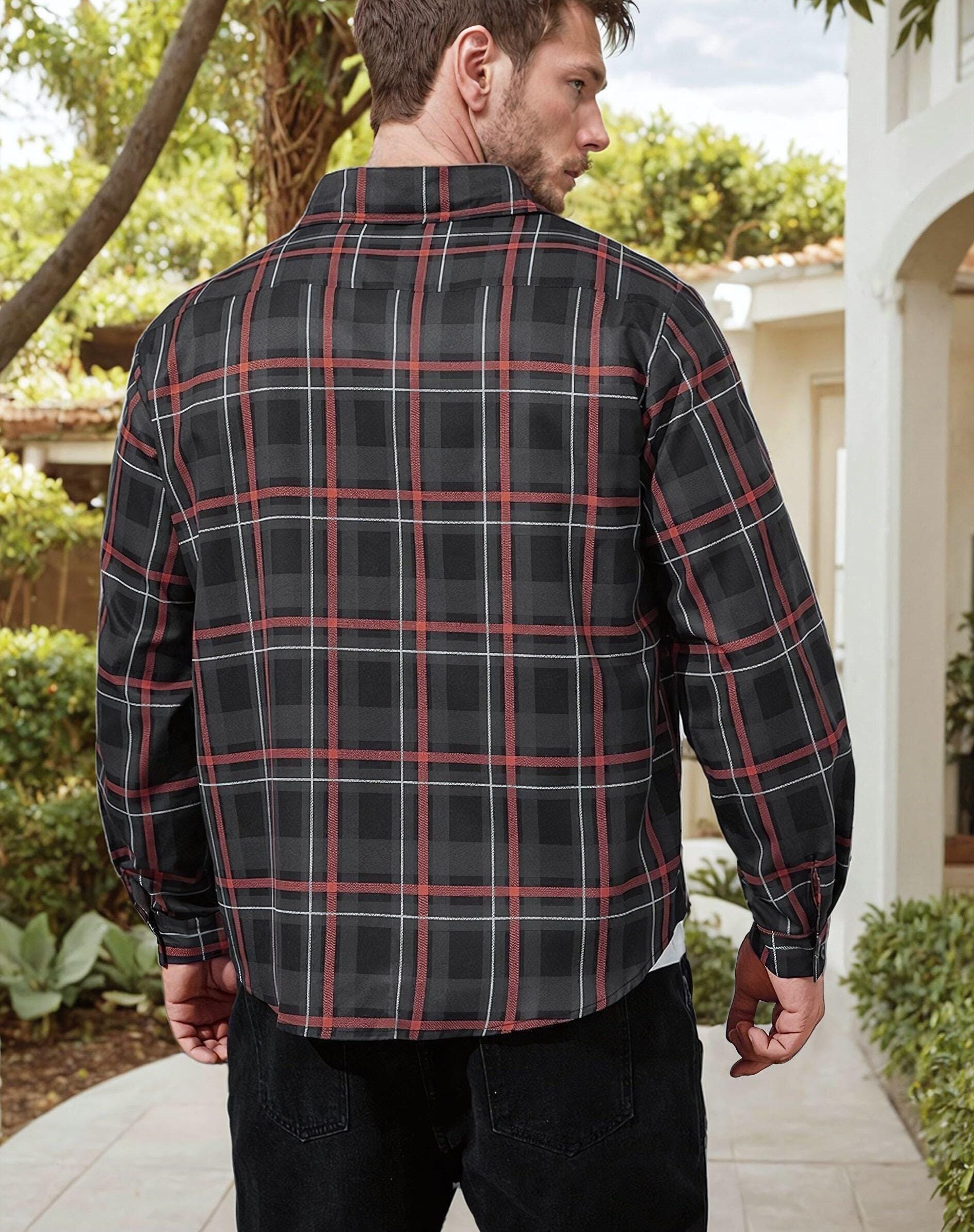 Shirt Pattern for Men | S-XXXL | Sewing Pattern Men | Men Buttons Shirt Sewing Pattern PDF | Men's Button Shirt Pattern | Instant Download