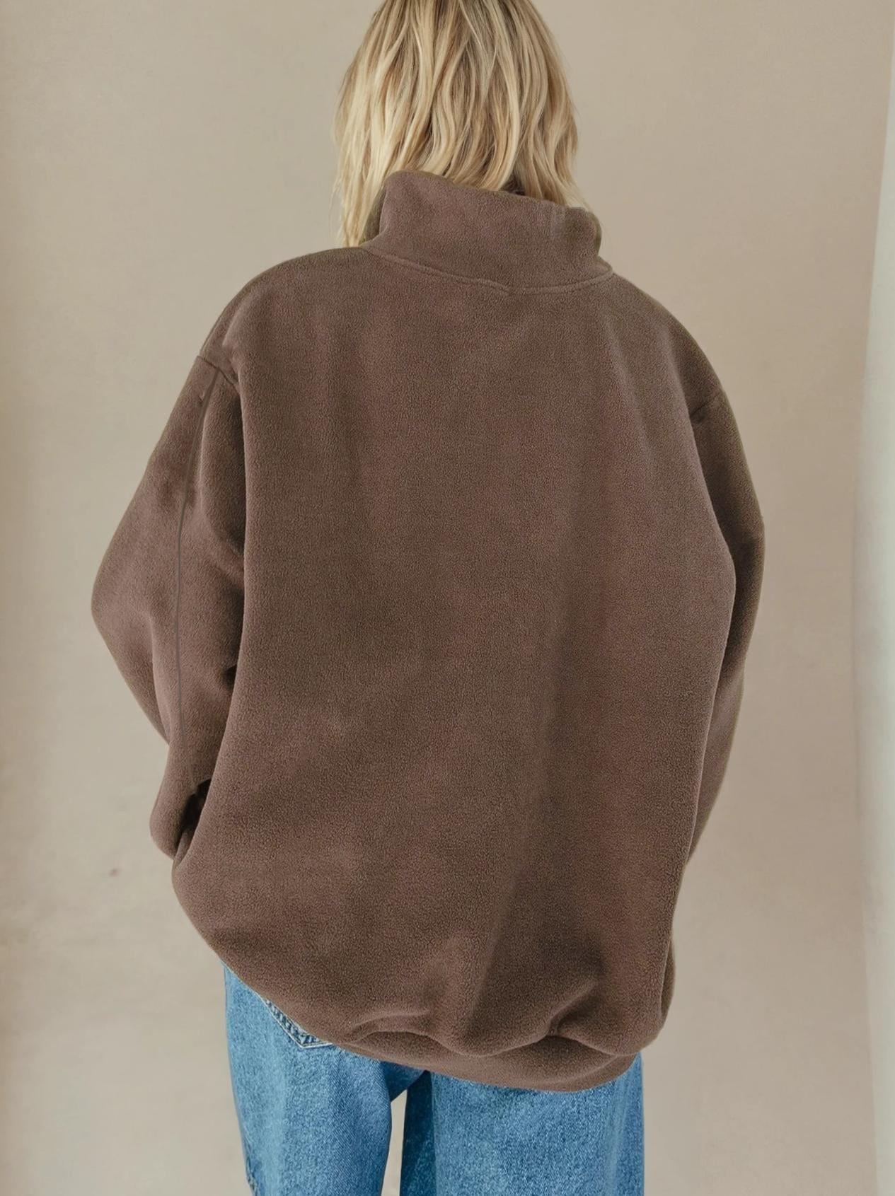 Oversized Sweater Sewing Pattern, Women Sweatshirt, Zip Sweater Pattern, Women Sewing Pattern, Beginner Sewing Pattern Sweatshirt
