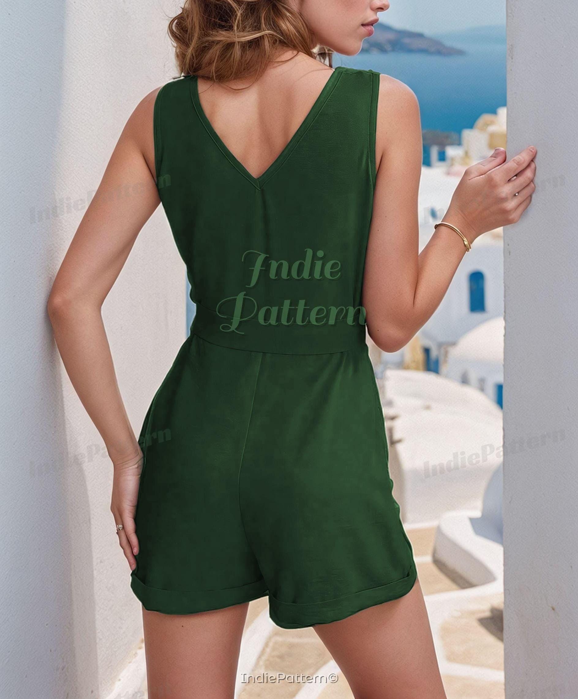 Romper Sewing Pattern for Women | XS-XXXL | Women Pattern | Summer Dress Pattern | Playsuit sewing pattern | Jumpsuit Sewing Pattern PDF