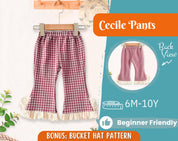 Pants Sewing Pattern for Kids, Kids Pants Pattern, Kids Pattern, Baby Sewing Pattern, Beginner Pattern, Sewing Pattern Toddlers, PDF Pattern