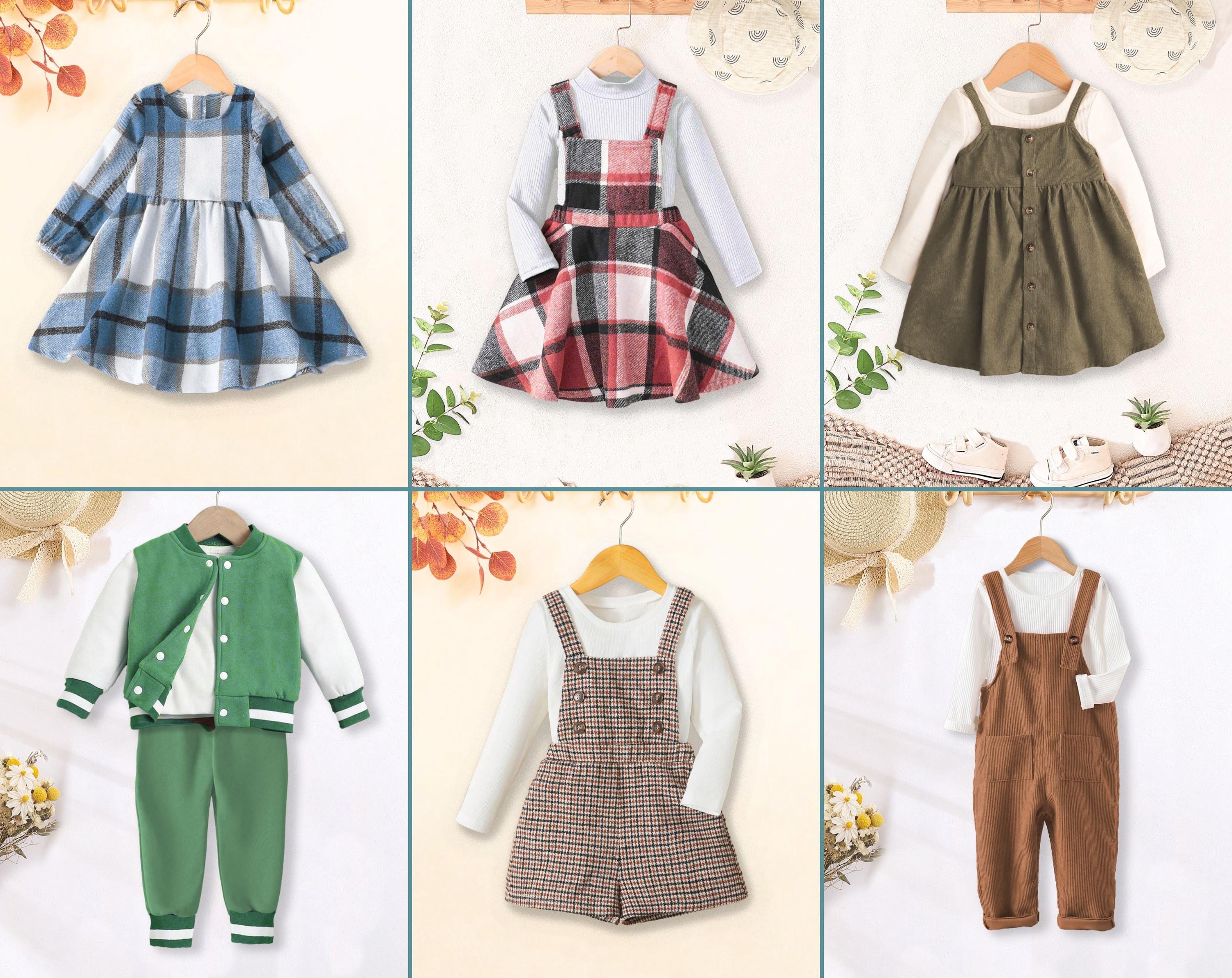 Sewing Patterns Bundle, Sewing Patterns, Kids Patterns, Winter Patterns, Children Pattern, Easy Pattern, Beginner Pattern, Coat Pattern