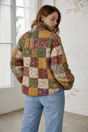 Jacket Sewing Pattern for Women | Coat Pattern | Sewing Patterns | Women Sewing Pattern Patchwork | Beginner Jacket, Quilted Jacket