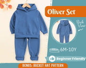 Hoodie and Pants Pattern for Kids, Hoodie Pattern, Kids Pattern, PDF Pattern, Beginner Pattern, Sewing Pattern Toddlers, Pants Pattern