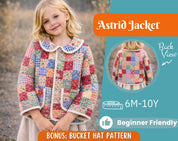 Jacket Sewing Pattern for Kids, Jacket Pattern, Kids Pattern, PDF Pattern, Beginner Pattern, Sewing Pattern Toddlers, Quilted Jacket Pattern