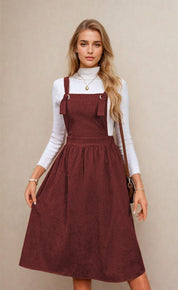 Pinafore Dress Sewing Pattern | Dress Pattern | Sewing Patterns | Women Dress Pattern | Women pattern | Jumper Dress, Pinafore Dress