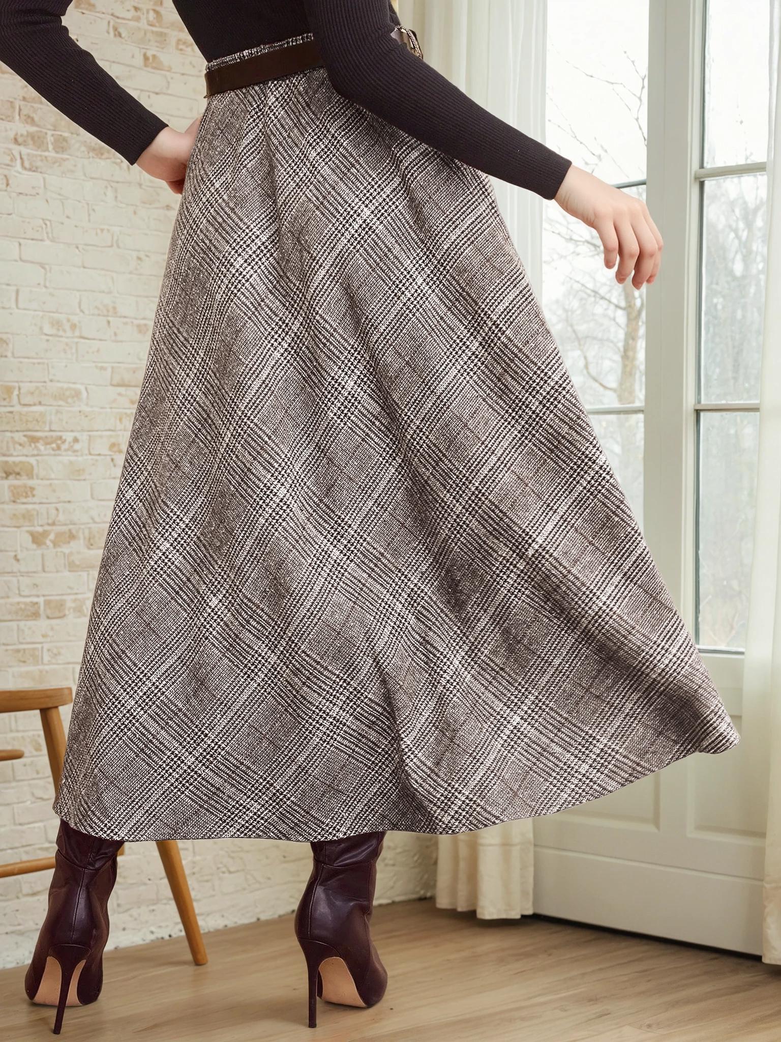 Skirt with Pockets Sewing Pattern, Women Sewing Patterns, Skirt Pattern, Midi Skirt Sewing Pattern, Women Skirt Pattern, Midi Skirt Sewing