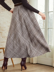 Skirt with Pockets Sewing Pattern, Women Sewing Patterns, Skirt Pattern, Midi Skirt Sewing Pattern, Women Skirt Pattern, Midi Skirt Sewing
