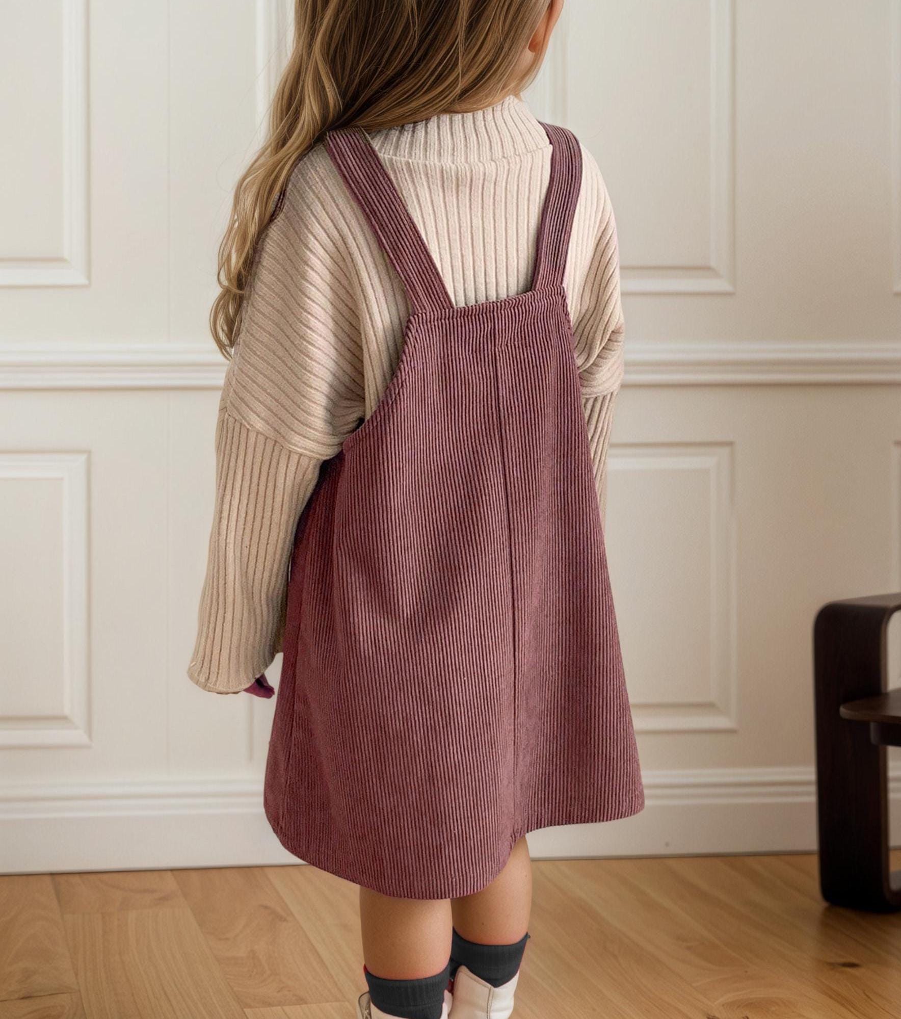 Dress Sewing Pattern for Kids, Dress Pattern, Kids Pattern, Overall Dress Pattern, Beginner Pattern, Sewing Pattern Toddlers, Baby Pattern