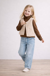 Vest Sewing Pattern for Kids, Teddy Vest Pattern, Kids Pattern, PDF Pattern, Beginner Pattern, Sewing Pattern Toddlers, Kids Vest Pattern