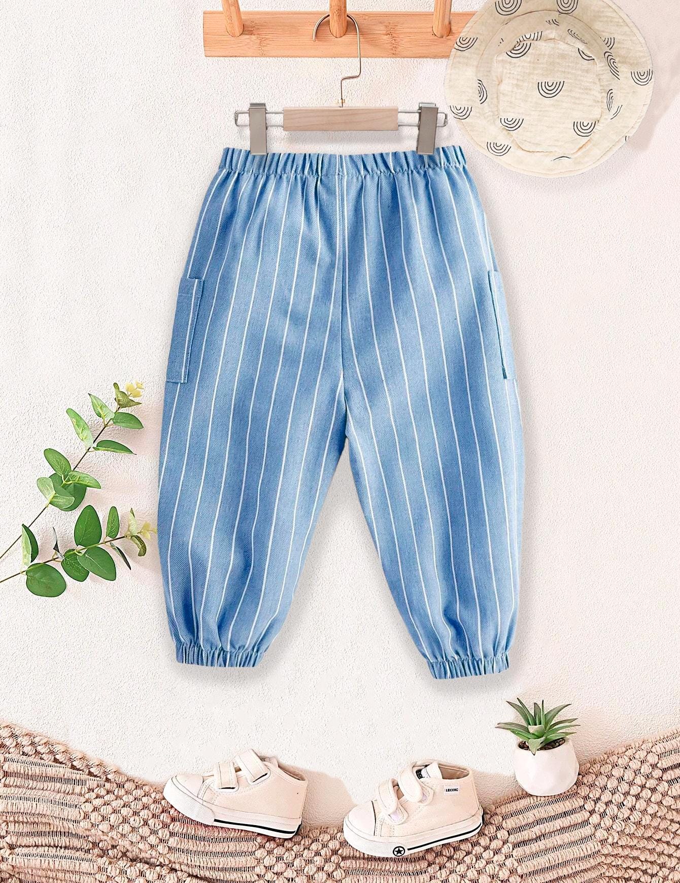 Pants Sewing Pattern for Kids, Elastic Waistband Pants Pattern, Kids Pattern, Baby Sewing Pattern, Beginner Pattern, Sewing Pattern Toddlers