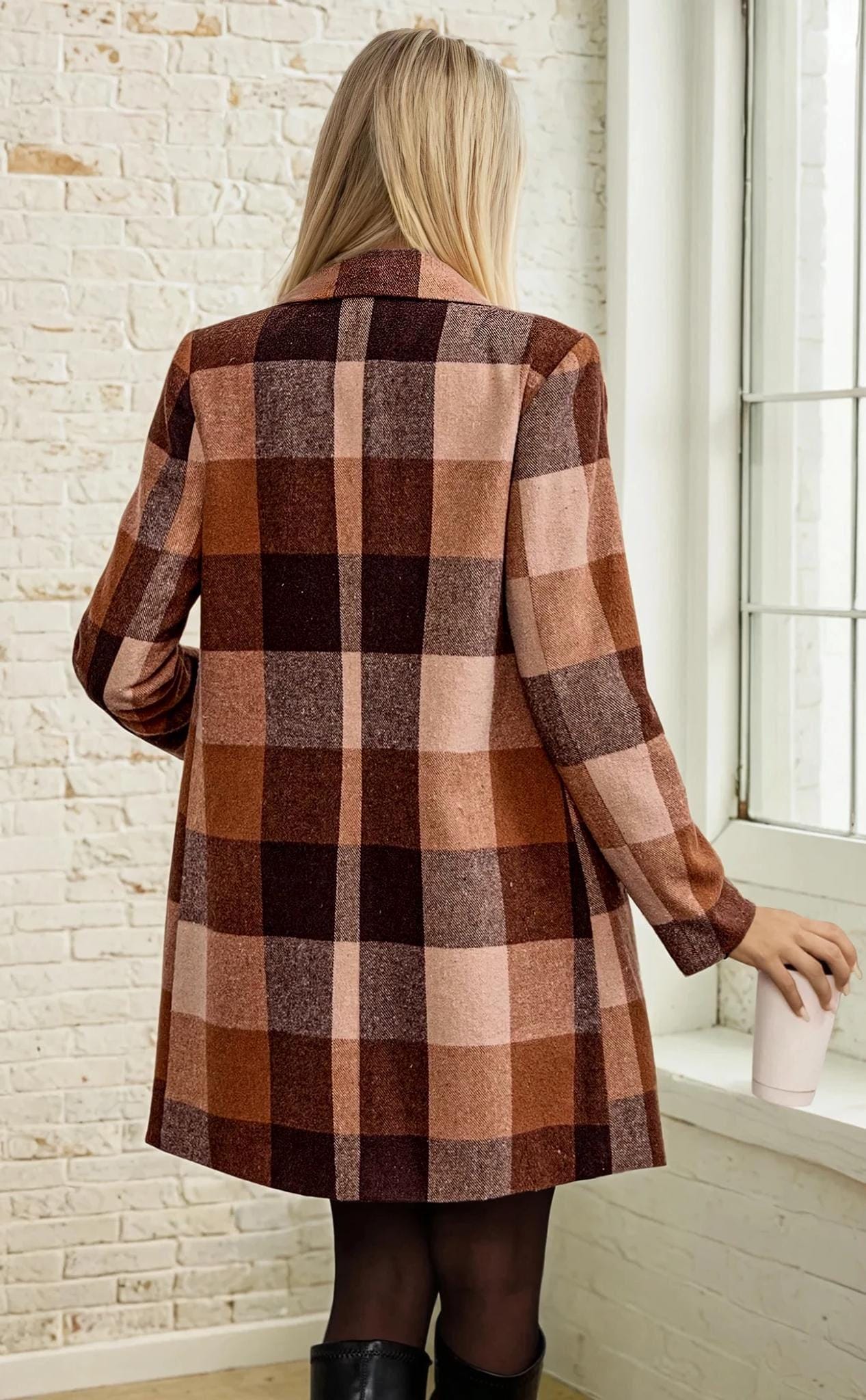Coat Sewing Pattern with Lining | Winter Coat Pattern | Long Coat Pattern | Jacket Sewing Pattern, Women Sewing Pattern, Pattern Jacket Coat