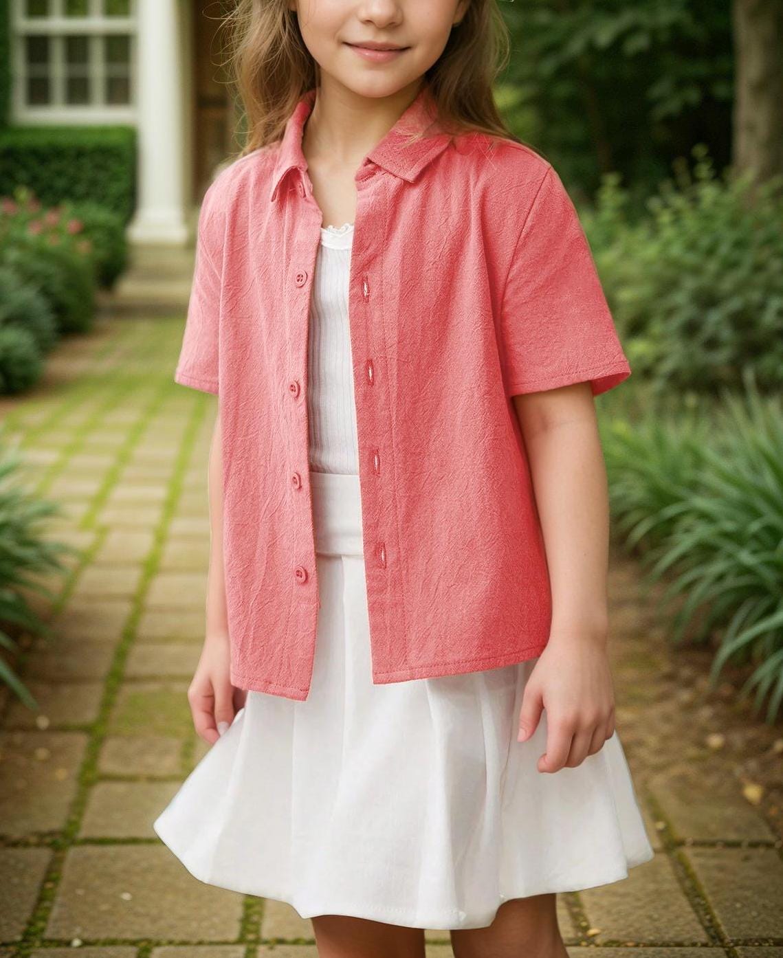 Shirt Sewing Pattern for Kids, Shirt Pattern, Kids Pattern, PDF Pattern, Beginner Pattern, Sewing Pattern Toddlers, Kids Shirt Pattern