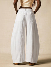 Pants Sewing Pattern for Women | XS-XXXL | Sewing Patterns | Trousers Pattern | Loose Wide Leg Pants Pattern | Summer Pants Women