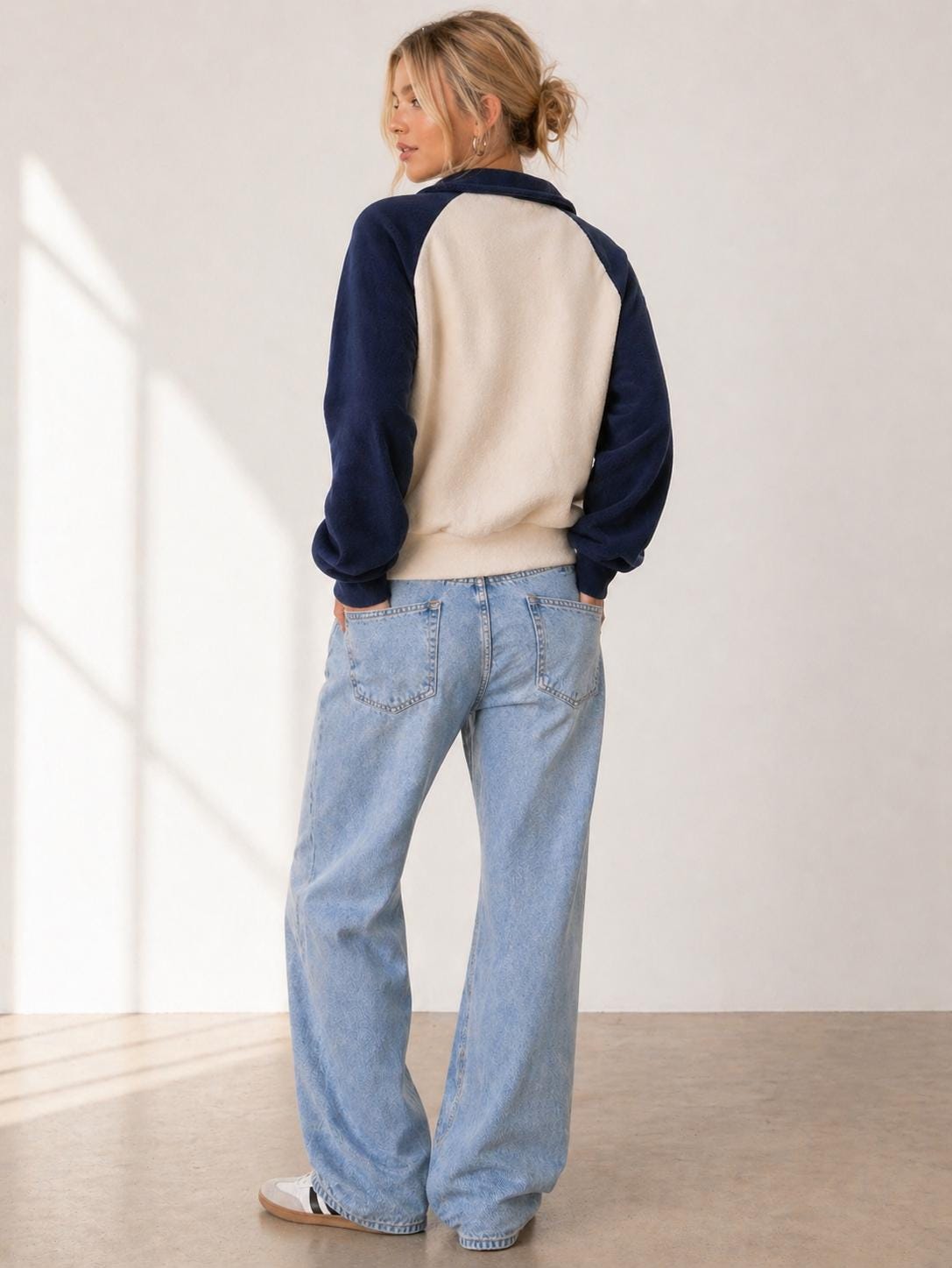 Raglan Sweatshirt Pattern, Women Sweater Pattern, Zip Up Sweater Pattern, Women Sewing Pattern, Beginner Sewing Pattern Sweatshirt