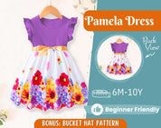 Dress Sewing Pattern for Kids, Dress Pattern, Kids Pattern, Summer Dress Pattern, Beginner Pattern, Sewing Pattern Toddlers, Baby Pattern