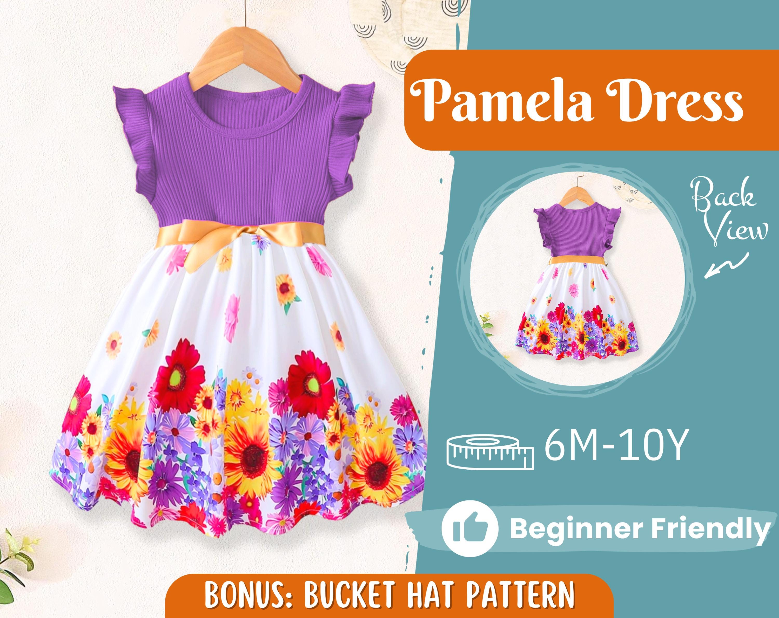 Dress Sewing Pattern for Kids, Dress Pattern, Kids Pattern, Summer Dress Pattern, Beginner Pattern, Sewing Pattern Toddlers, Baby Pattern