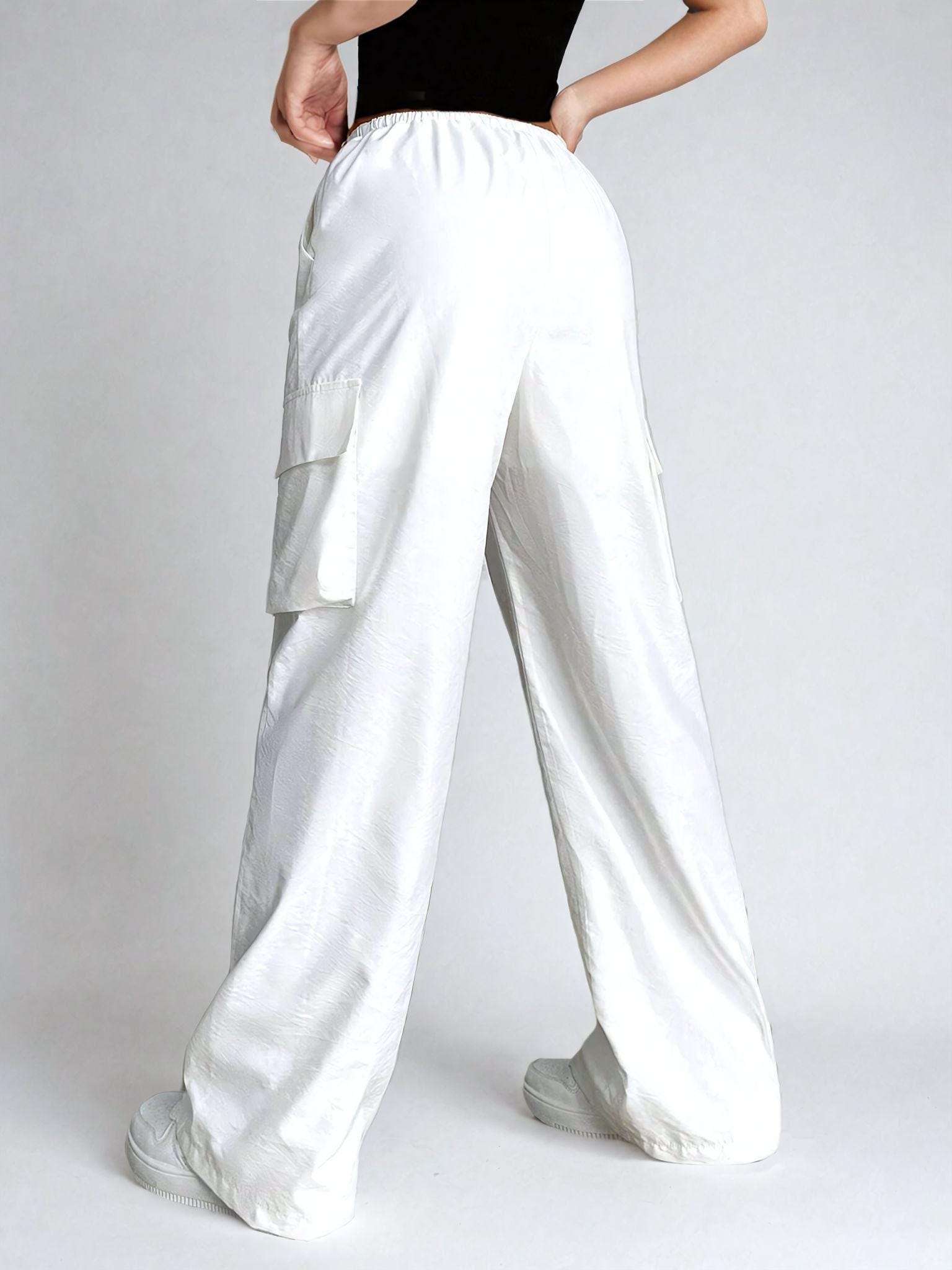 Cargo Pants Pattern, Pants Pattern, Women Wide Leg Pants Sewing Pattern, Sewing Pattern Women, Pants with Pockets, Cargo Trousers