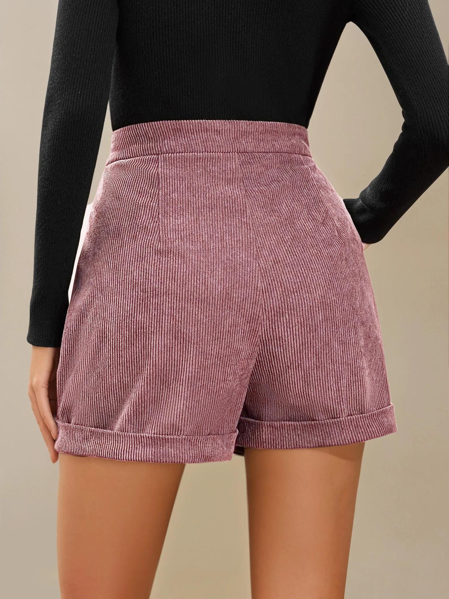 Wide Leg Shorts Sewing Pattern | Sewing Patterns | Women Sewing Pattern | Shorts Pattern Women | High Waisted Wide Leg Shorts Pattern