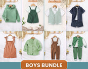 Boys Bundle, Kids Pattern, Sewing Patterns for Kids, PDF Pattern, Beginner Pattern, Romper Pattern, Kids Sewing Patterns, Shirt Pattern