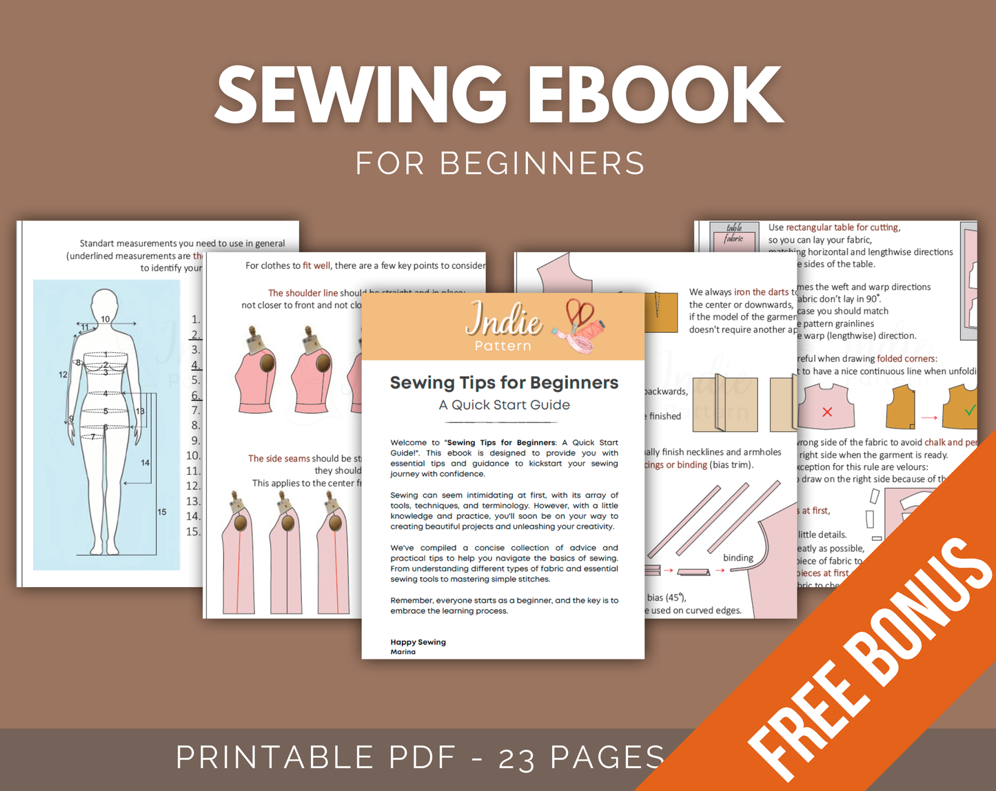 The Whole Shop Bundle +340 Sewing Patterns