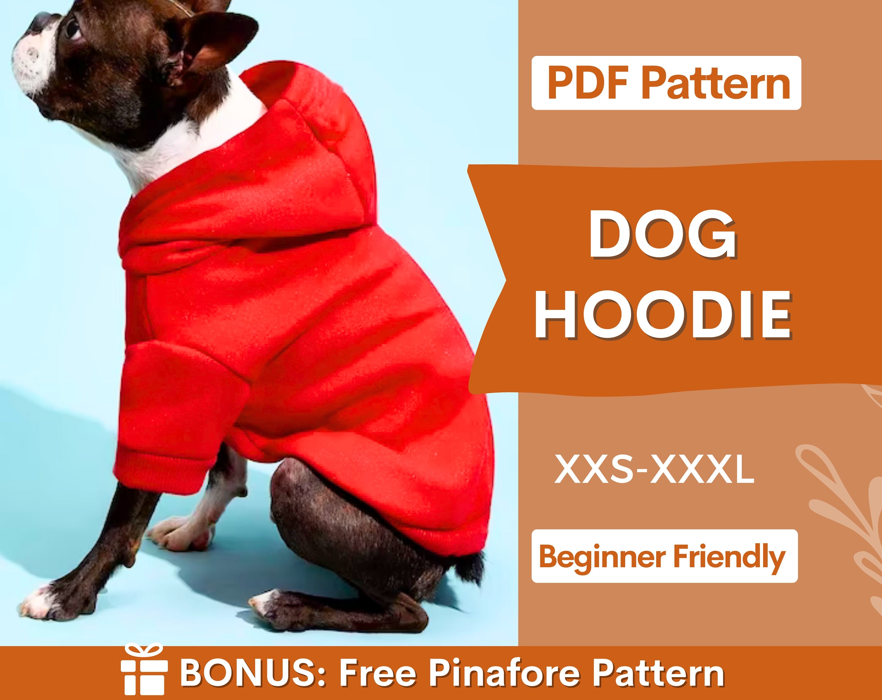 Dog Hoodie  at Indie Pattern in USA
