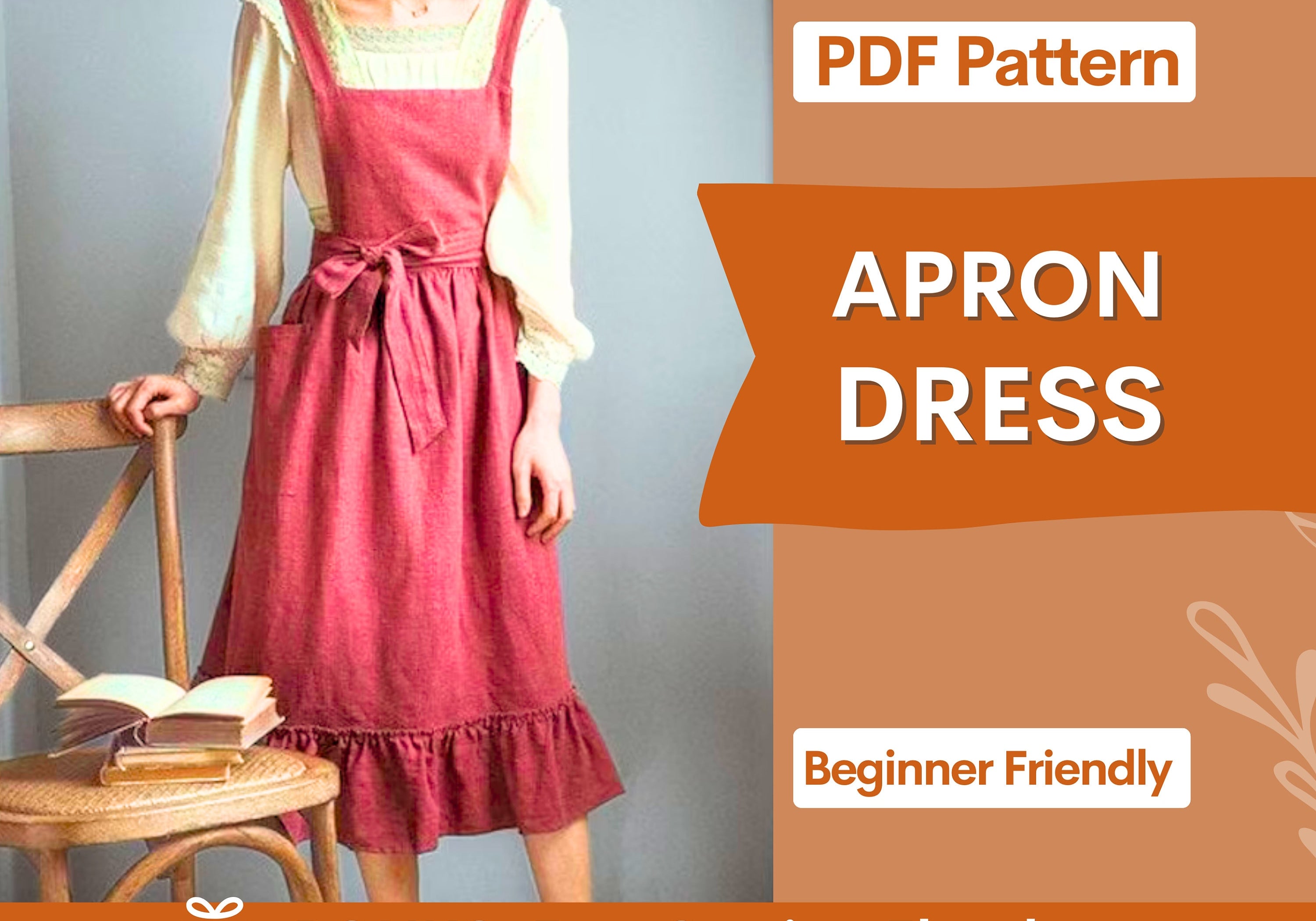 apron dress at indie pattern in usa
