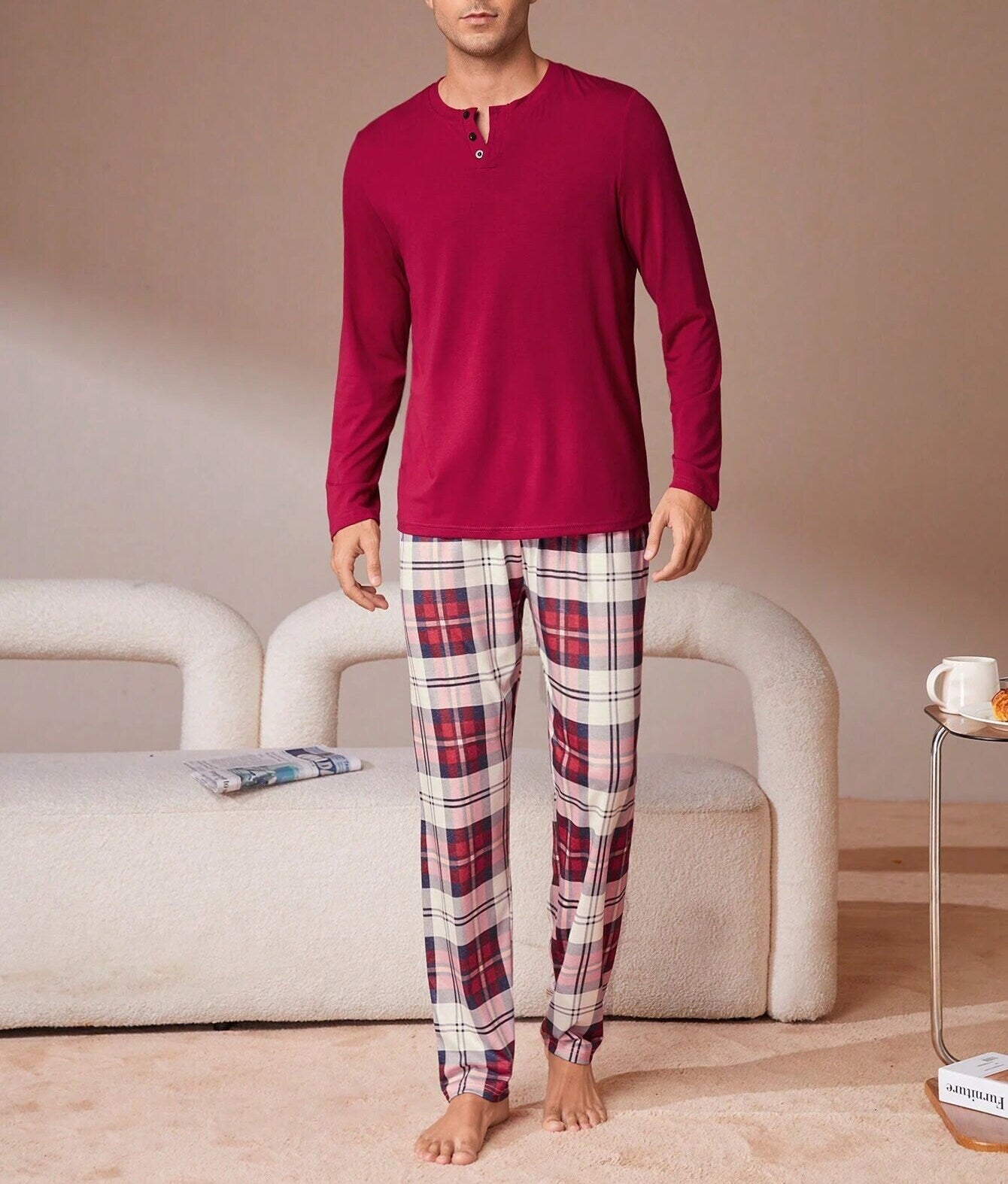 Men Pajama Set Pattern, Pajama Pattern for Men, Pajama Pants pattern, Lounge Pants Sewing Pattern PDF, Men Sewing Patterns Pyjama